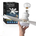 30W LED Ceiling Fan Light with Remote Control and Dimmable Function