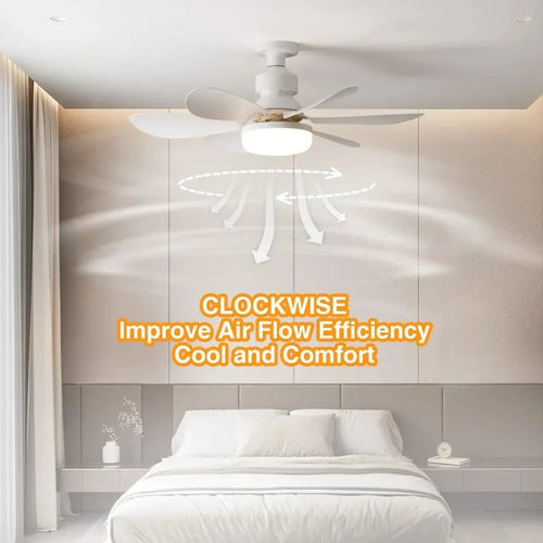 Energy Efficient LED Ceiling Fan Light with Adjustable Brightness
